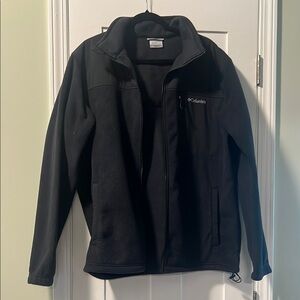 LIKE NEW - Columbia Men's Black Jacket XL Full Zip